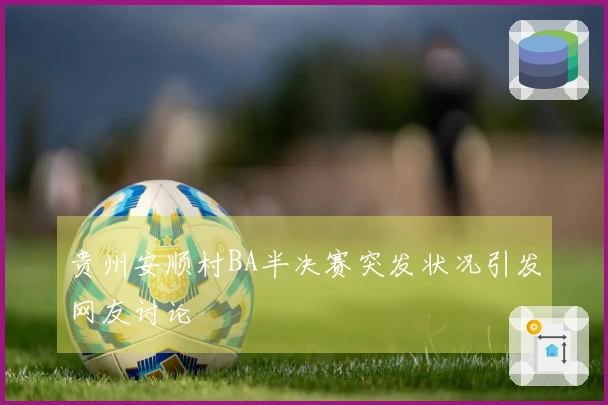 贵州安顺村BA半决赛突发状况引发网友讨论